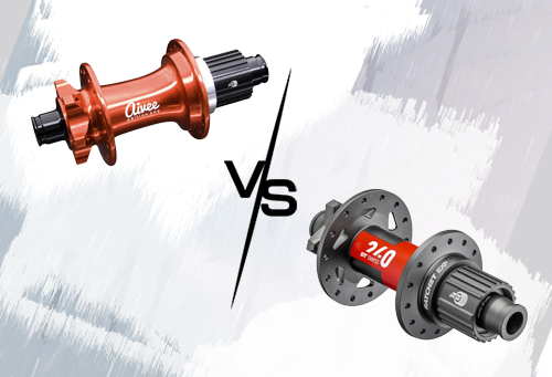 Vergleich: Aivee Edition One Boost Shimano Microspline vs. DT Swiss 240 EXP Boost Microspline Hinterradnabe